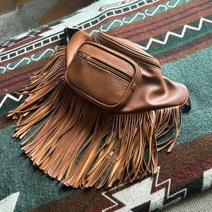 Fringe Western Bum Bag/Crossbody
